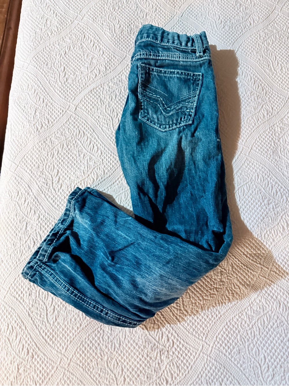 Boys Wrangler 20x jeans size 9 Regular